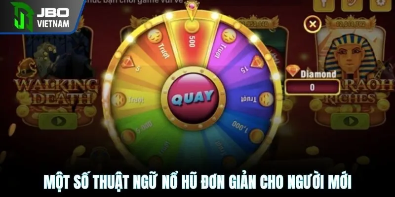 Một số thuật ngữ nổ hũ đơn giản cho người mới